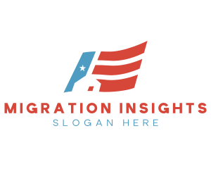 American Flag House logo