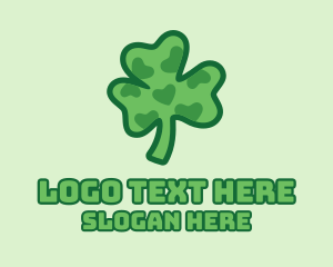 Natural Lucky Clover  logo