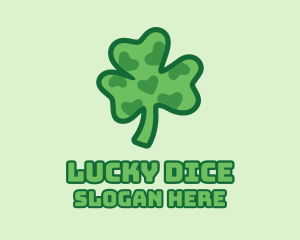 Natural Lucky Clover  logo design