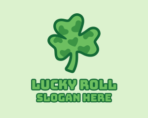 Natural Lucky Clover  logo design