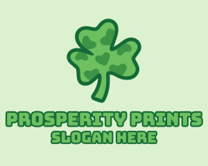 Natural Lucky Clover  logo