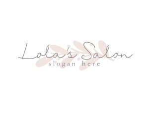 Beauty Salon Floral logo design