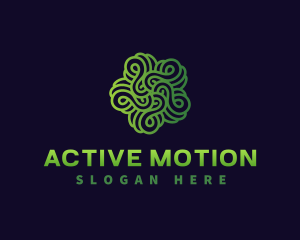 Vines Motion Technology logo design