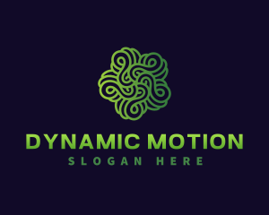 Vines Motion Technology logo design