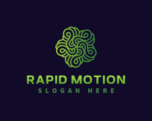 Vines Motion Technology logo design