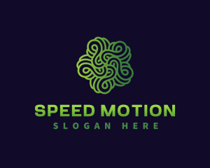 Vines Motion Technology logo design