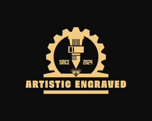 Industrial Laser Engraving logo design