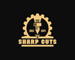 Industrial Laser Engraving logo design