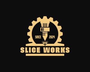 Industrial Laser Engraving logo design