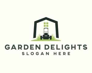 Lawn Garden Landscaping logo design