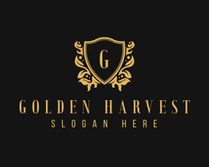 Event Decorative Shield logo design