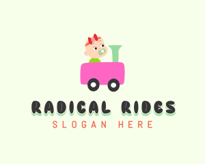 Baby Toy Train  logo design