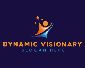 Human Star Success logo design