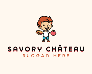 Kid Snack Restaurant logo design