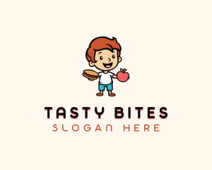 Kid Snack Restaurant logo design