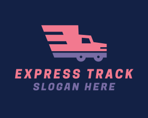 Fast Delivery Vehicle logo design