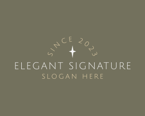 Classy Elegant Company logo design