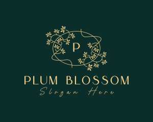 Beauty Salon Flower Boutique logo design