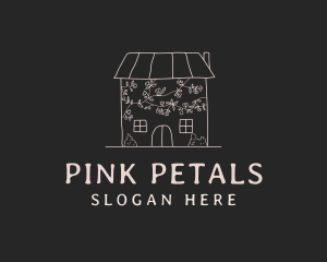 Modern Floral House logo design