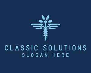 Medical Chiropractic Spine logo design