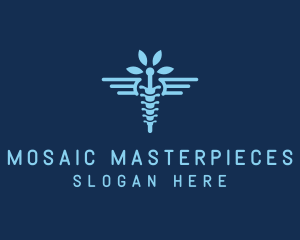 Medical Chiropractic Spine logo design