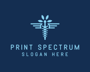 Medical Chiropractic Spine logo design