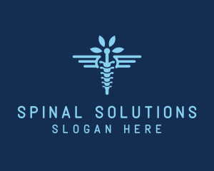 Medical Chiropractic Spine logo design