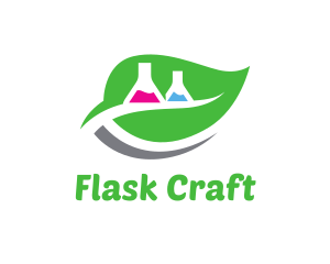 Leaf Laboratory Flask logo