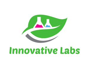 Leaf Laboratory Flask logo