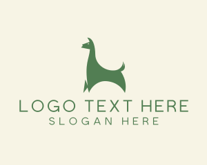 Animal Llama Alpaca logo