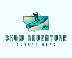 Montana Mountain Ski logo