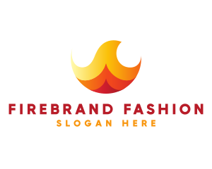 Generic Burning Flame logo