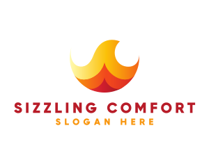 Generic Burning Flame logo