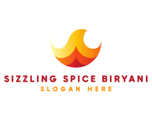 Generic Burning Flame logo design