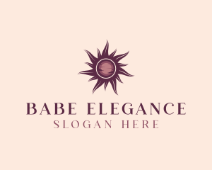 Elegant Sun Boutique logo design