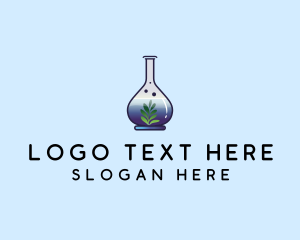 Botanical Laboratory Flask logo