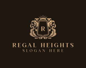 Regal Luxury Shield logo design