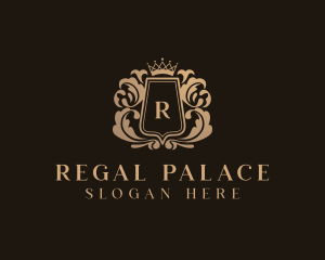 Regal Luxury Shield logo design