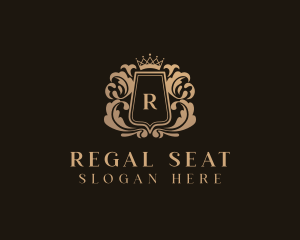 Regal Luxury Shield logo design