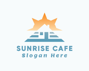 House Realty Sunrise logo design