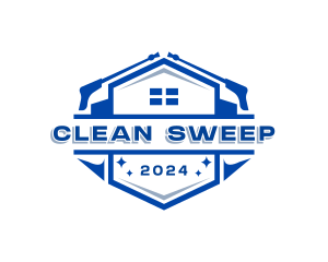 Sanitation Power Cleaning logo design