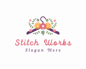 Floral Fashion Hanger logo