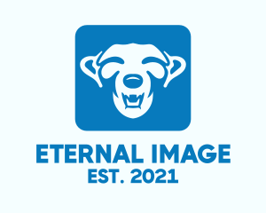 Blue Animal Icon  logo