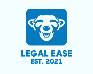 Blue Animal Icon  logo