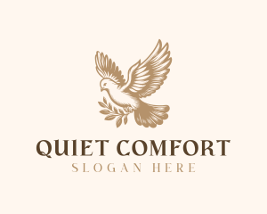 Peace Dove Wings logo