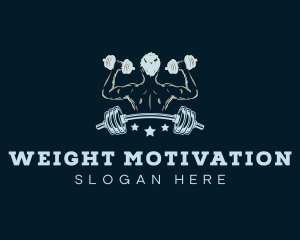Muscle Weights Bodybuilder logo