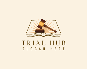 Justice Gavel Book logo