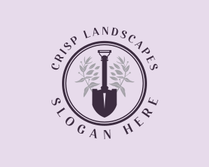 Landscaping Shovel  logo