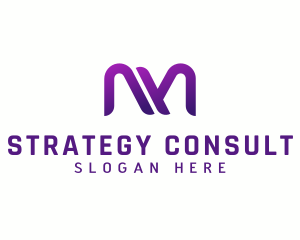 Consulting Business Professional Letter M logo