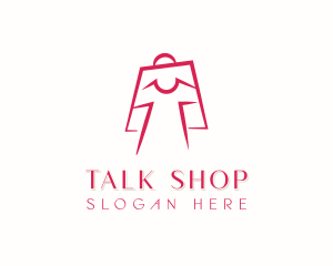 Shirt Apparel Shopping logo design